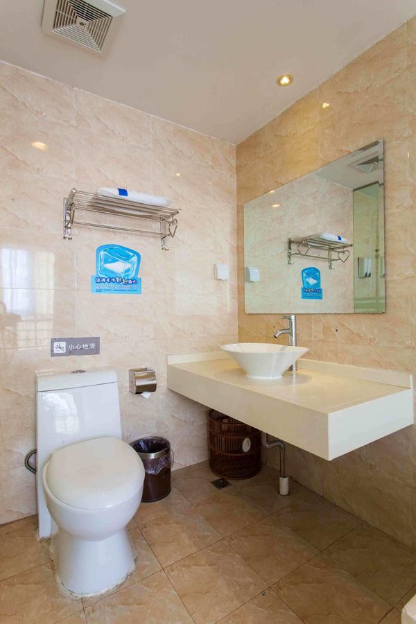 7Days Inn Deyang Zhongjiang Kuishan Park Eksteriør bilde